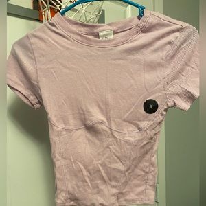 Light purple crop top size small brand new